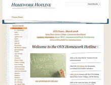 Tablet Screenshot of homework.orchardviewschool.org